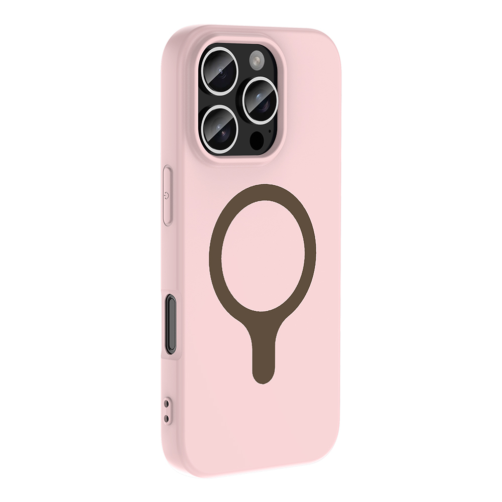 Apple iPhone 16 Pro Max Uyumlu Kılıf M-Safe Şarj Özellikli Zore Aris Silikon Kapak - 2
