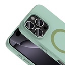 Apple iPhone 16 Pro Max Uyumlu Kılıf M-Safe Şarj Özellikli Zore Aris Silikon Kapak - 1