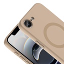 Apple iPhone 16E Uyumlu Kılıf M-Safe Şarj Özellikli Zore Aris Silikon Kapak - 1