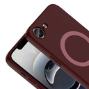 Apple iPhone 16E Uyumlu Kılıf M-Safe Şarj Özellikli Zore Aris Silikon Kapak - 1