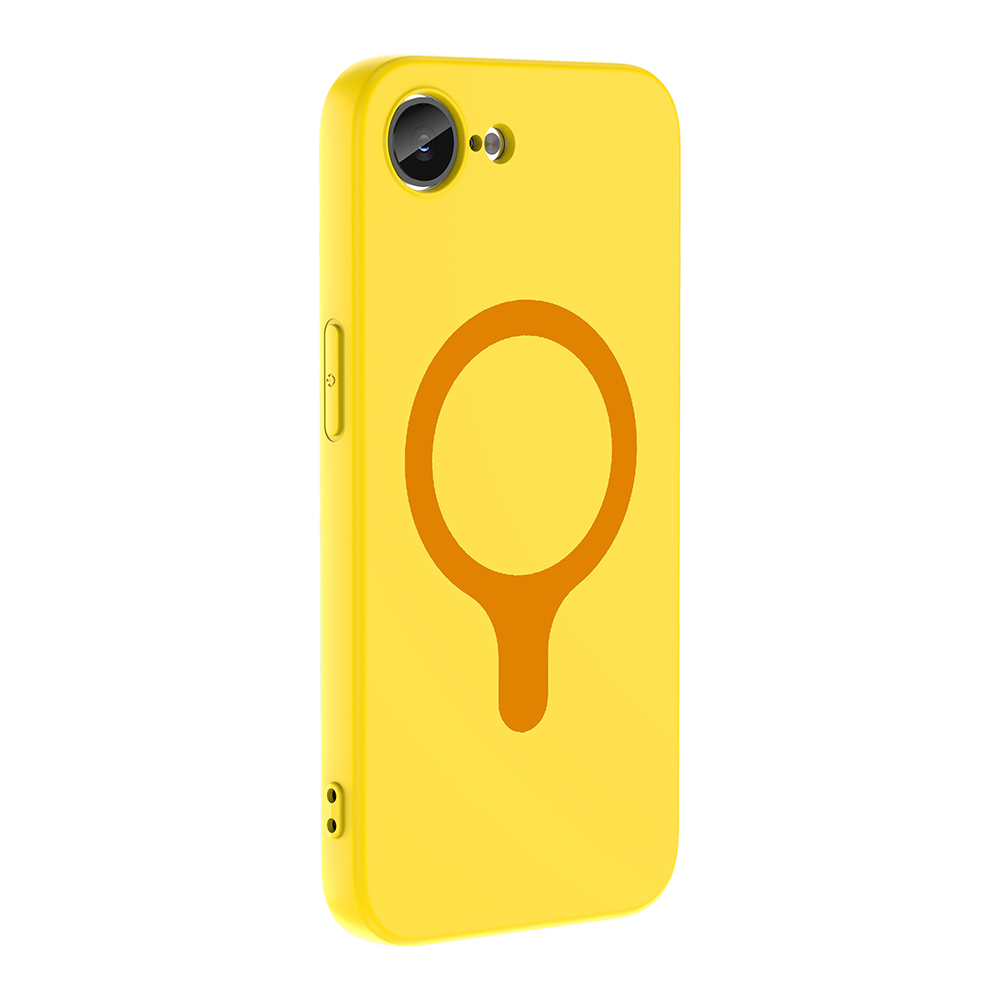 Apple iPhone 16E Uyumlu Kılıf M-Safe Şarj Özellikli Zore Aris Silikon Kapak - 2