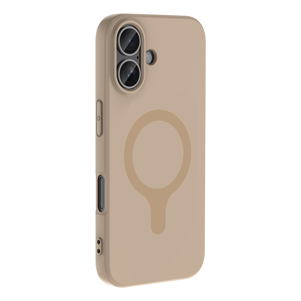 Apple iPhone 17 Uyumlu Kılıf M-Safe Şarj Özellikli Zore Aris Silikon Kapak - 1