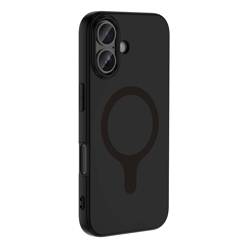 Apple iPhone 17 Uyumlu Kılıf M-Safe Şarj Özellikli Zore Aris Silikon Kapak - 1