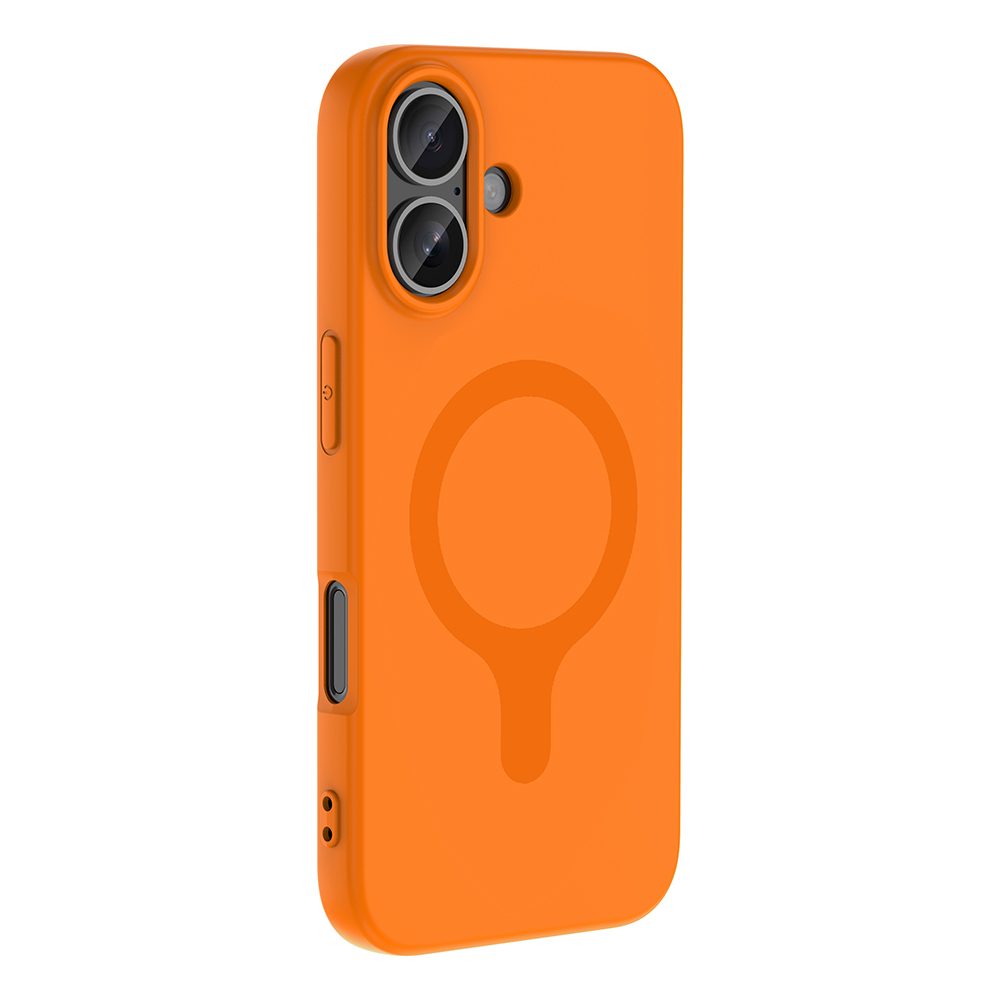 Apple iPhone 17 Uyumlu Kılıf M-Safe Şarj Özellikli Zore Aris Silikon Kapak - 1