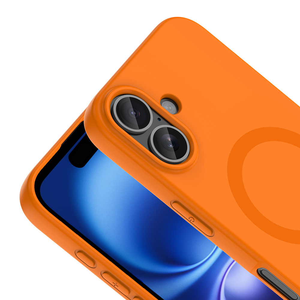 Apple iPhone 17 Uyumlu Kılıf M-Safe Şarj Özellikli Zore Aris Silikon Kapak - 2