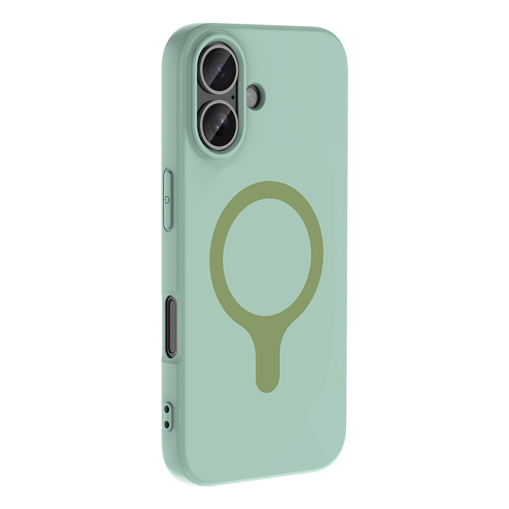 Apple iPhone 17 Uyumlu Kılıf M-Safe Şarj Özellikli Zore Aris Silikon Kapak - 1