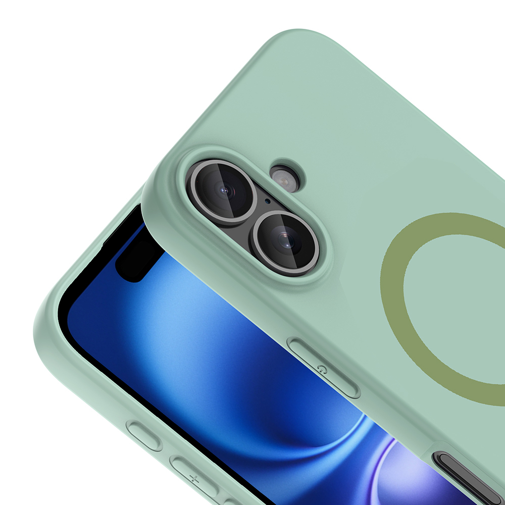 Apple iPhone 17 Uyumlu Kılıf M-Safe Şarj Özellikli Zore Aris Silikon Kapak - 2