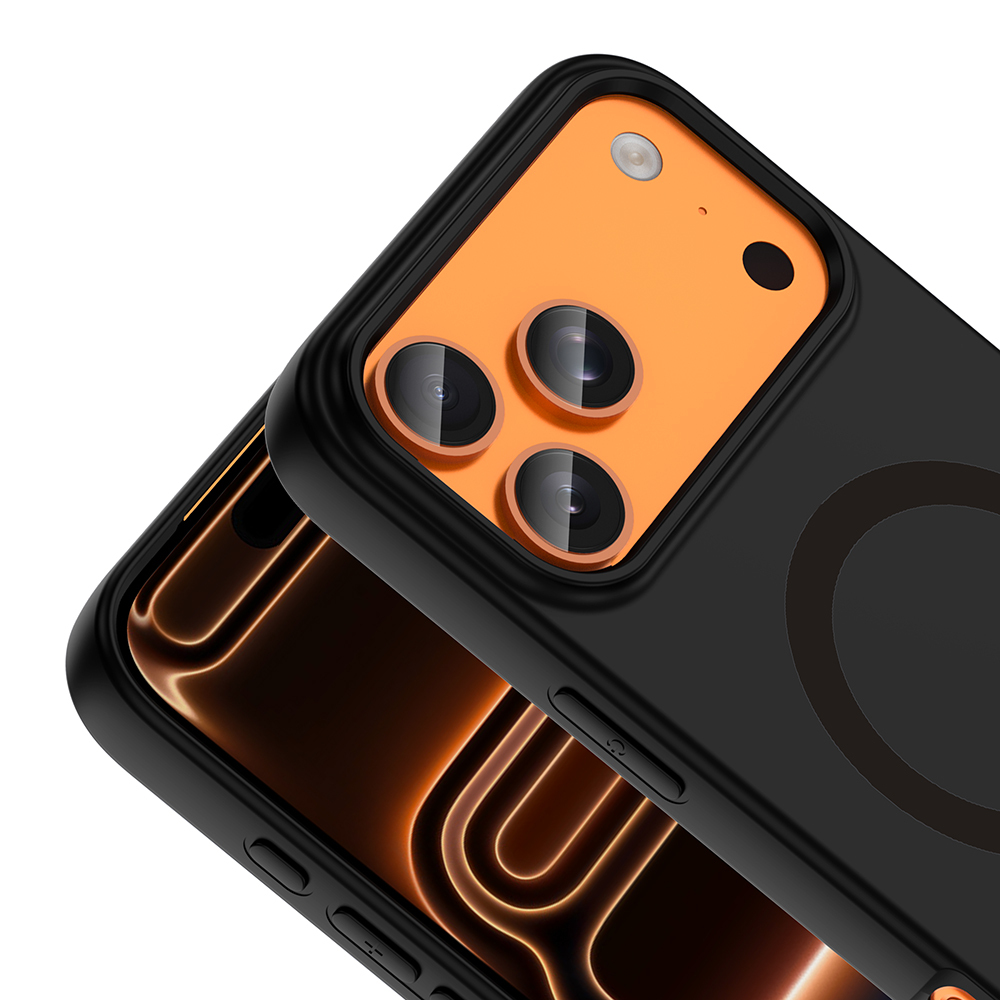 Apple iPhone 17 Pro Uyumlu Kılıf M-Safe Şarj Özellikli Zore Aris Silikon Kapak - 2