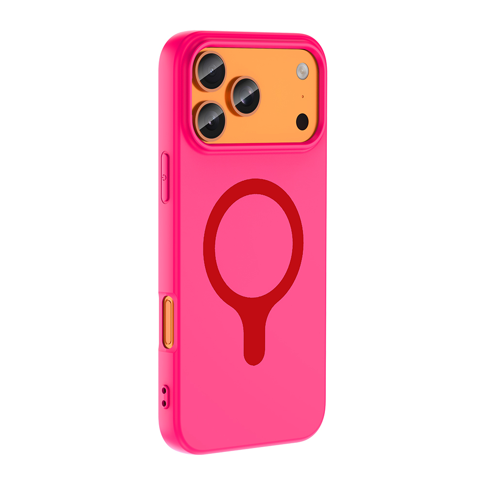 Apple iPhone 17 Pro Uyumlu Kılıf M-Safe Şarj Özellikli Zore Aris Silikon Kapak - 1