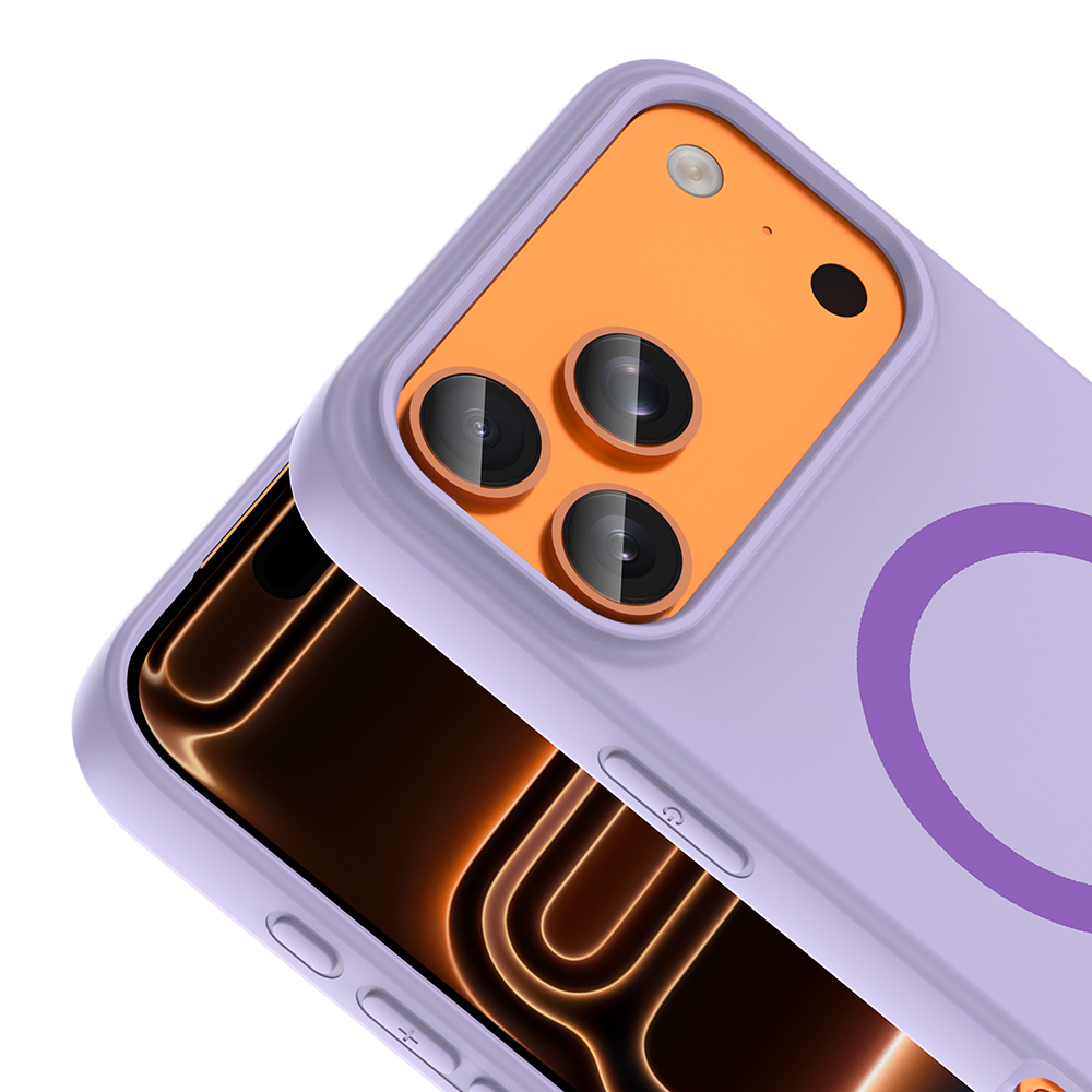 Apple iPhone 17 Pro Uyumlu Kılıf M-Safe Şarj Özellikli Zore Aris Silikon Kapak - 2