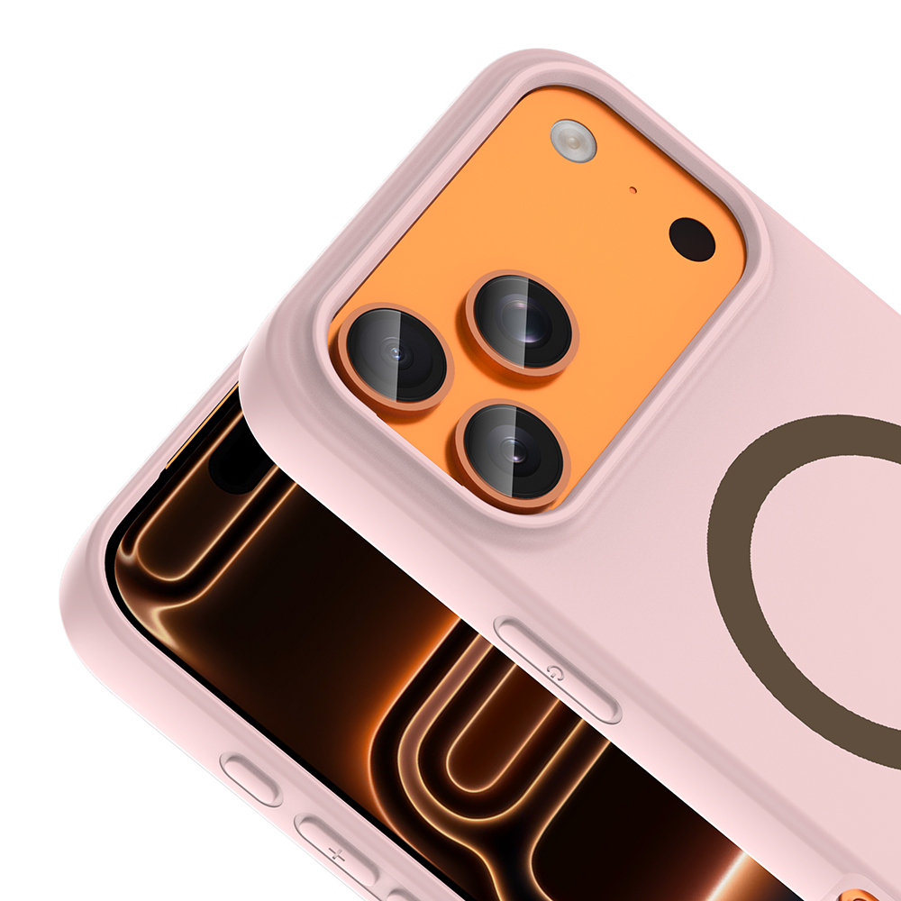 Apple iPhone 17 Pro Uyumlu Kılıf M-Safe Şarj Özellikli Zore Aris Silikon Kapak - 2