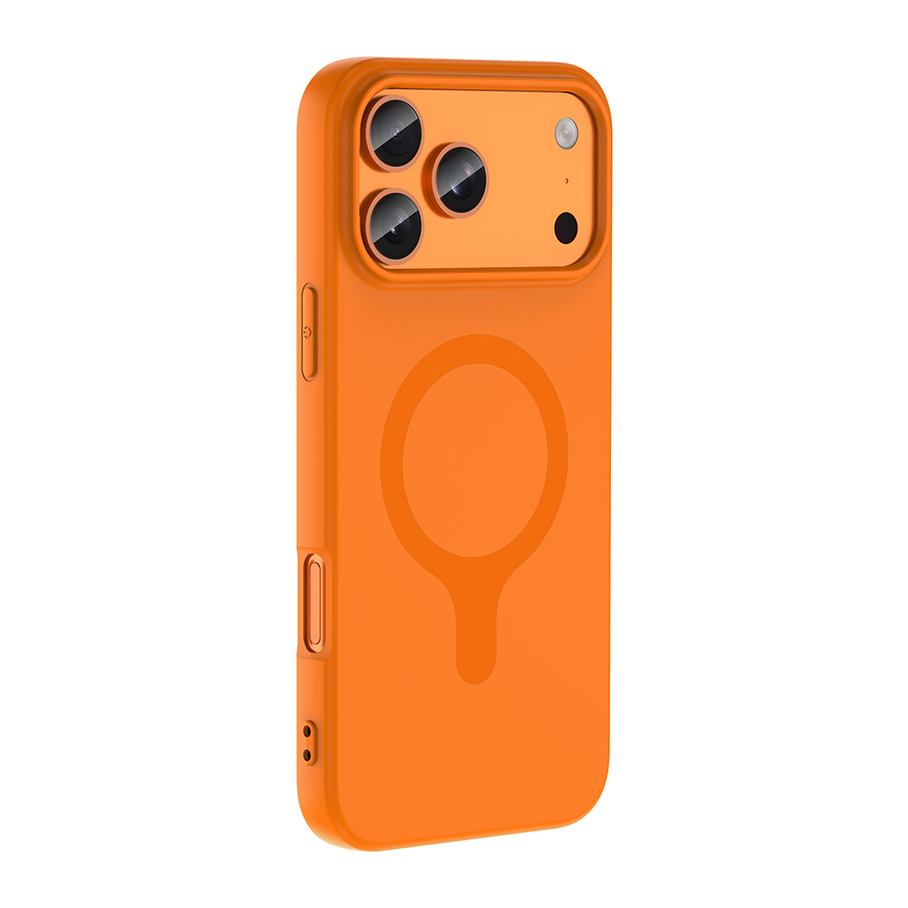 Apple iPhone 17 Pro Uyumlu Kılıf M-Safe Şarj Özellikli Zore Aris Silikon Kapak - 1