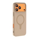Apple iPhone 17 Pro Max Uyumlu Kılıf M-Safe Şarj Özellikli Zore Aris Silikon Kapak - 1