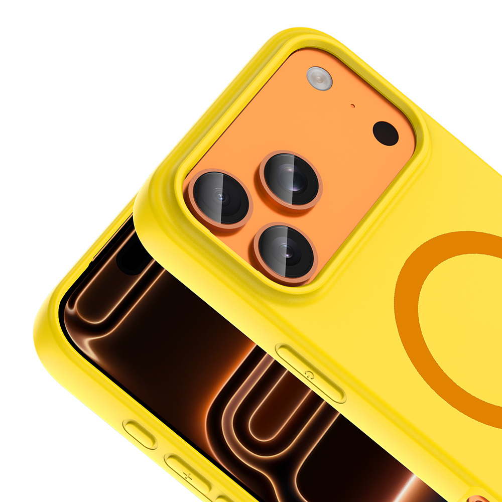 Apple iPhone 17 Pro Max Uyumlu Kılıf M-Safe Şarj Özellikli Zore Aris Silikon Kapak - 2