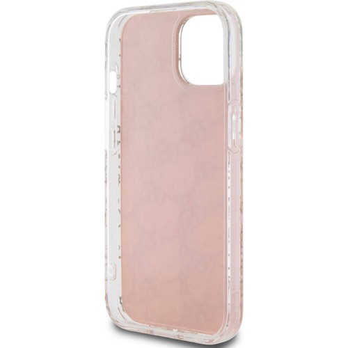 Apple iPhone 15 Uyumlu Kılıf Hello Kitty Orjinal Lisanslı Renk Geçişli Elektroplating Kaplama Kitty Head Desenli Kapak