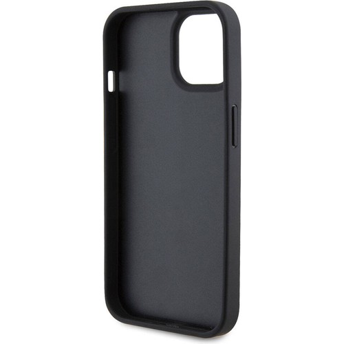 Apple iPhone 15 Uyumlu Kılıf U.S. Polo Assn. Orjinal Lisanslı HS Desenli Baskı Logolu Suni Deri Kapak