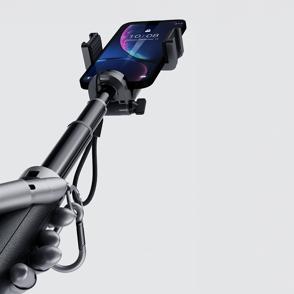 Lenyes LPH112 Dolgu Işıklı 360 Derece Dönebilen 3in1 Selfie Çubuğu ve Tripod - 8