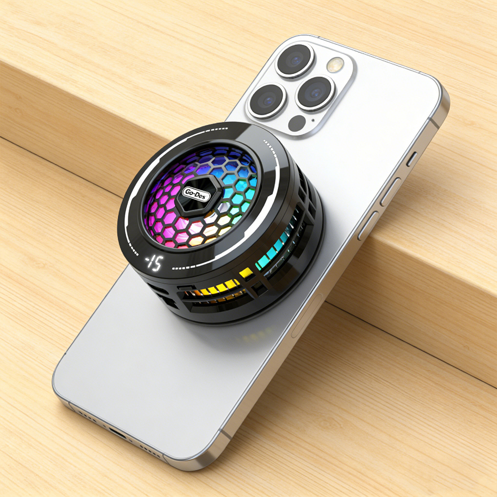 Go Des GD-PC010 Yapay Zeka Destekli Magnetik Telefon Soğutucu Fan - 1