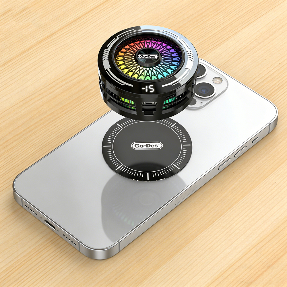 Go Des GD-PC012 Yapay Zeka Destekli Magnetik Telefon Soğutucu Fan - 2