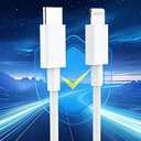 Micflip A01 Type-C to Lightning MFI Sertifikalı Data ve Şarj Kablosu 1M - 1
