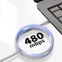 Micflip A25 Type-C to Type-C PD Hızlı Şarj Özellikli Data ve Şarj Kablosu 240W 2M - 1