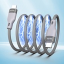 Micflip A25 Type-C to Type-C PD Hızlı Şarj Özellikli Data ve Şarj Kablosu 240W 2M - 2