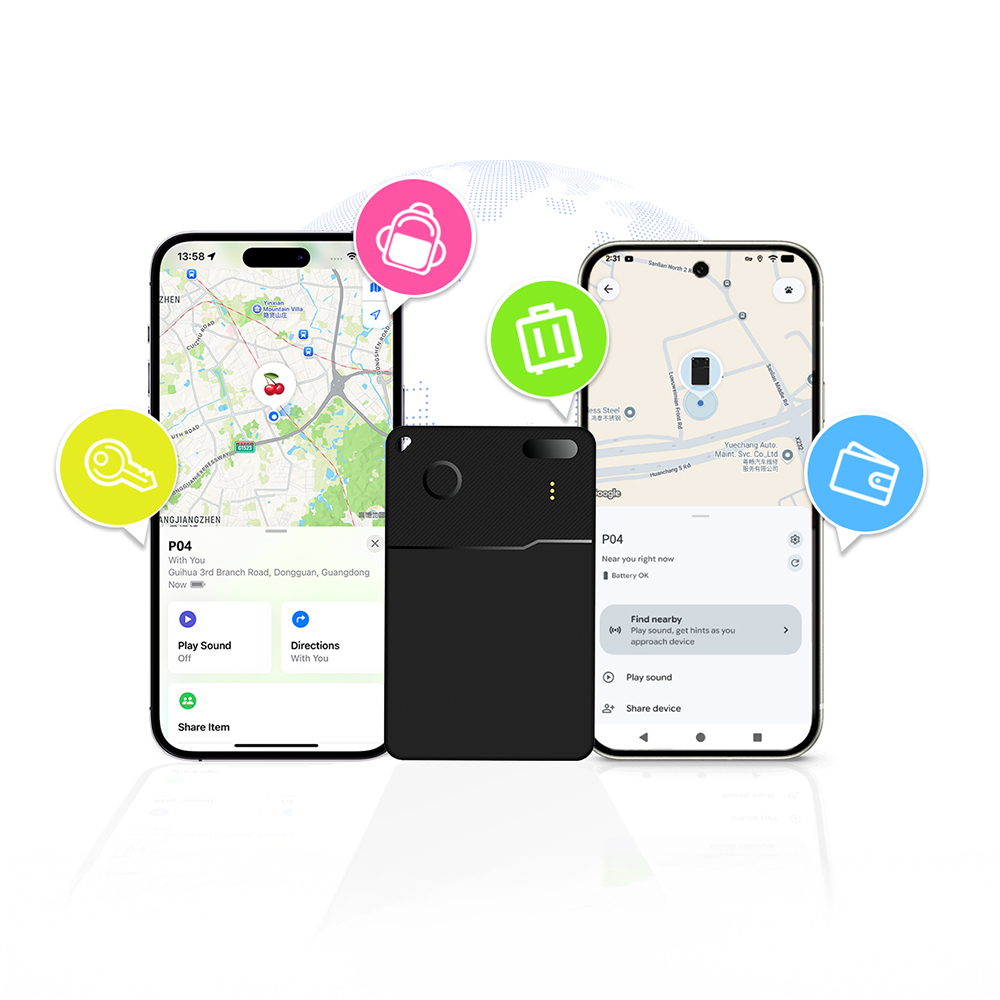 Micflip P28 Suya Dayanıklı iOS ve Android Cihazlar için Wireless Şarj Özellikli Akıllı Takip Kartı - 2