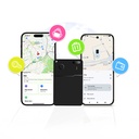 Micflip P28 Suya Dayanıklı iOS ve Android Cihazlar için Wireless Şarj Özellikli Akıllı Takip Kartı - 2