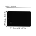 Micflip P045 Suya Dayanıklı iOS ve Android Cihazlar için Wireless Şarj Özellikli Akıllı Takip Kartı - 1
