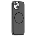 Apple iPhone 15 Uyumlu Kılıf M-Safe Şarj Özellikli Zore Lora PC Kapak - 1