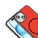 Apple iPhone 15 Uyumlu Kılıf M-Safe Şarj Özellikli Zore Lora PC Kapak - 2