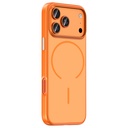 Apple iPhone 17 Pro Uyumlu Kılıf M-Safe Şarj Özellikli Zore Lora PC Kapak - 1