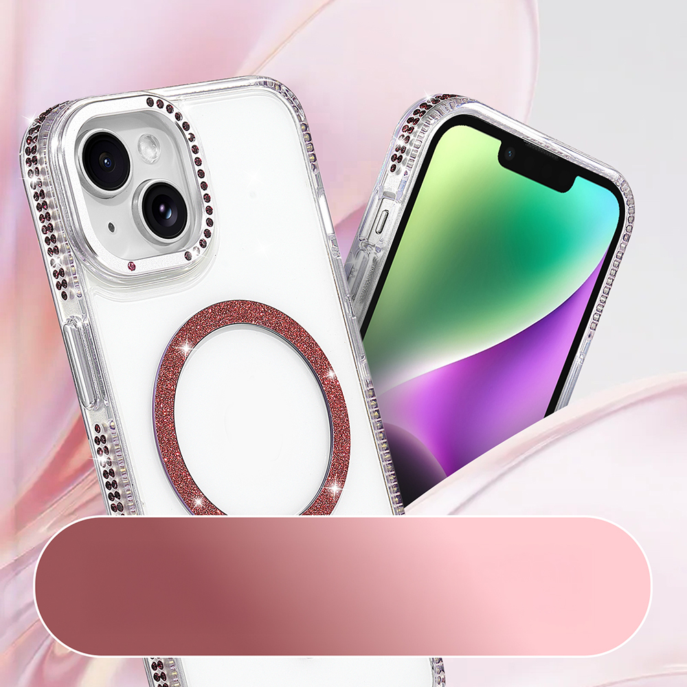Apple iPhone 13 Uyumlu Kılıf M-safe Şarj Özellikli Zore Tera Silikon Kapak - 1