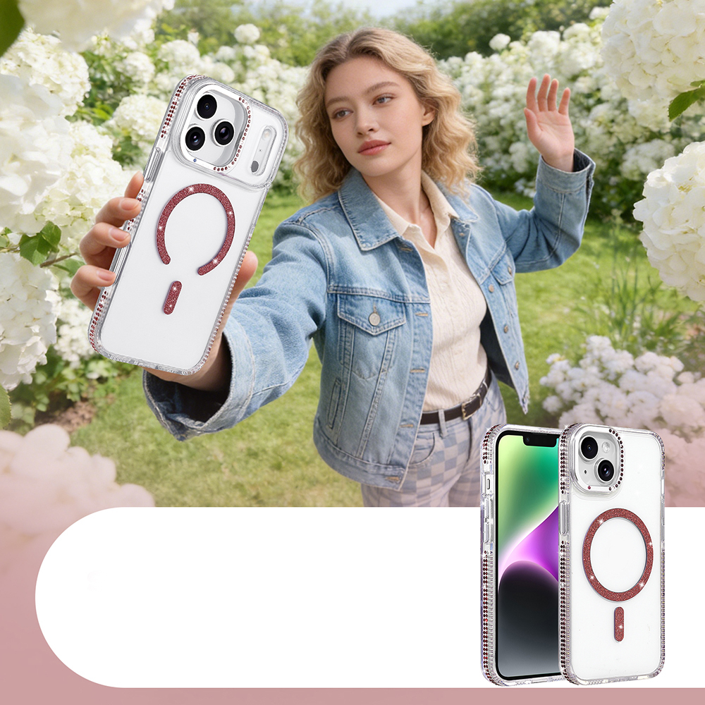 Apple iPhone 13 Uyumlu Kılıf M-safe Şarj Özellikli Zore Tera Silikon Kapak - 3