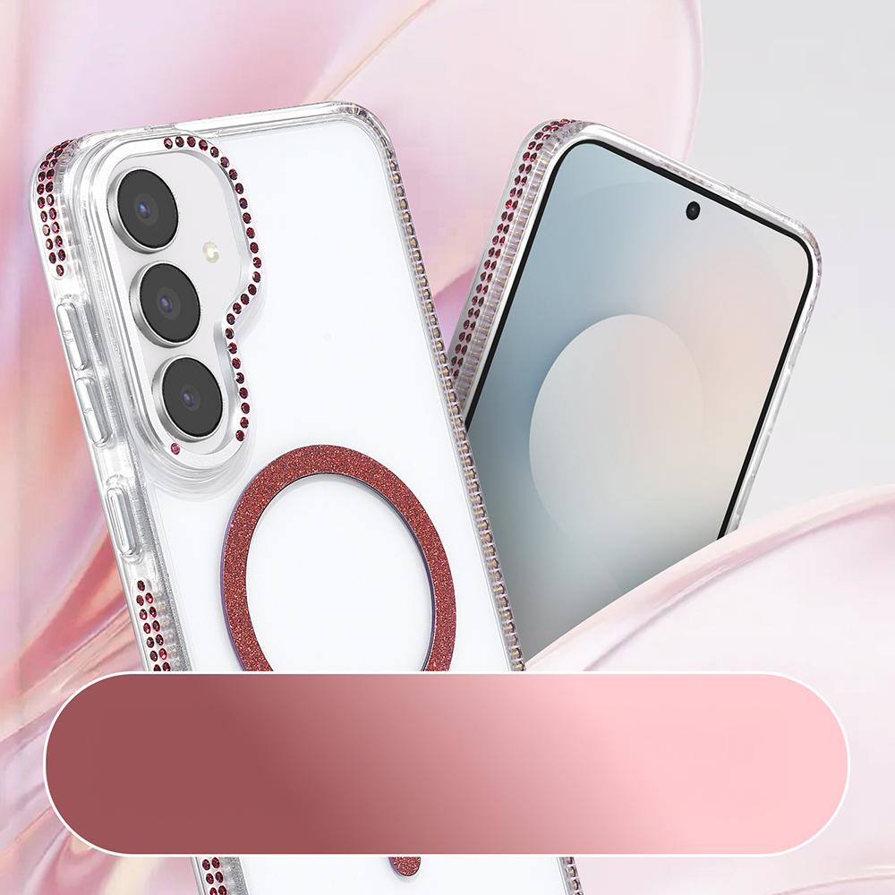 Samsung Galaxy S25 FE Uyumlu Kılıf M-safe Şarj Özellikli Zore Tera Silikon Kapak - 2