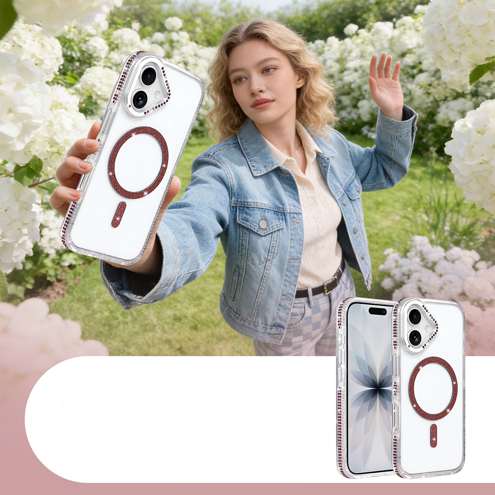 Apple iPhone 17 Uyumlu Kılıf M-safe Şarj Özellikli Zore Tera Silikon Kapak - 2