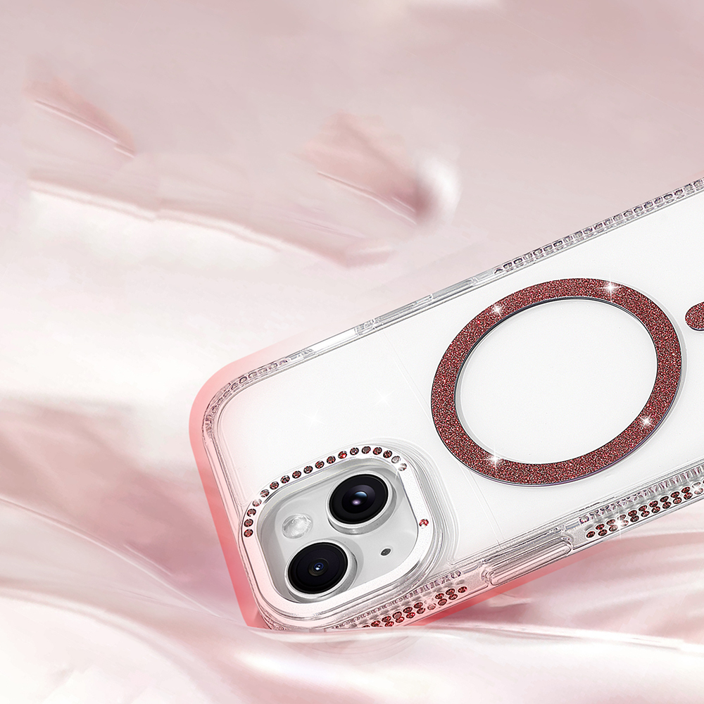 Apple iPhone 15 Uyumlu Kılıf M-safe Şarj Özellikli Zore Tera Silikon Kapak - 1