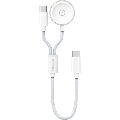 Recci RCW-39 2in1 Akıllı Saat Wireless Şarj Kablosu