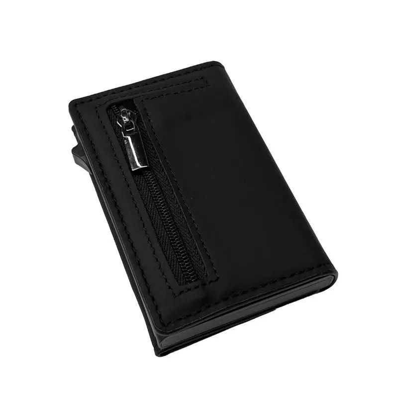 Micflip P15 Three Fold Akıllı Takip Özellikli Hakiki Deri Kartlık - 1