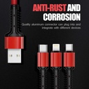 Zore LC93 3 in 1 Usb Kablo - 7