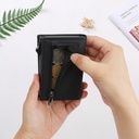 Micflip P15 Three Fold Akıllı Takip Özellikli Hakiki Deri Kartlık - 12