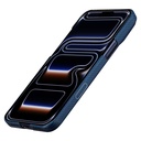 Apple iPhone 17 Pro Uyumlu Kılıf M-safe Şarj Özellikli Aramid Fiber Pitaka Sakura Hours Serisi Kapak - 1