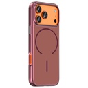 Apple iPhone 17 Pro Uyumlu Kılıf M-Safe Şarj Özellikli Zore Lora PC Kapak - 1