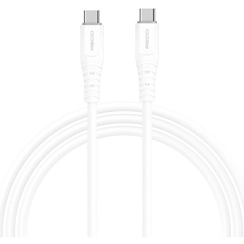 Recci RTC-P09CC Silicone Serisi 65W Hızlı Şarj Özellikli Type-C To Type-C PD Kablo 1.5M