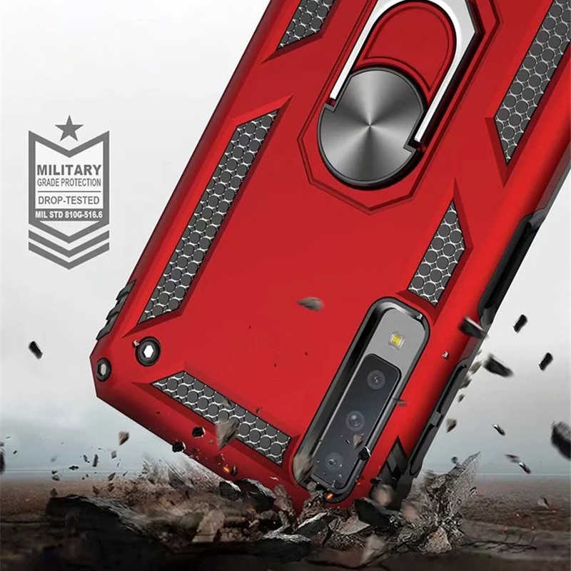 Samsung Galaxy A7 2018 Uyumlu Kılıf Zore Vega Kapak - 8