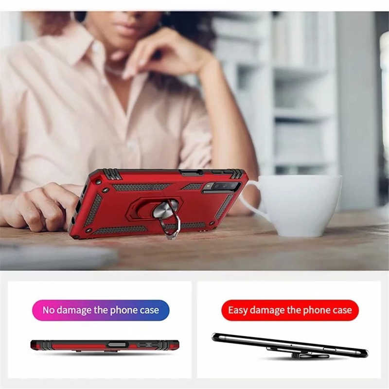 Samsung Galaxy A7 2018 Uyumlu Kılıf Zore Vega Kapak - 9