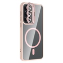 Samsung Galaxy A57 Uyumlu Kılıf Standlı ve Kamera Lens Hediyeli Zore Etro Kapak - 1