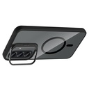 Samsung Galaxy A37 Uyumlu Kılıf Standlı ve Kamera Lens Hediyeli Zore Etro Kapak - 2