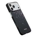 Apple iPhone 17 Pro Max Uyumlu Kılıf M-safe Şarj Özellikli Aramid Fiber Pitaka Sakura Hours Serisi Kapak - 3