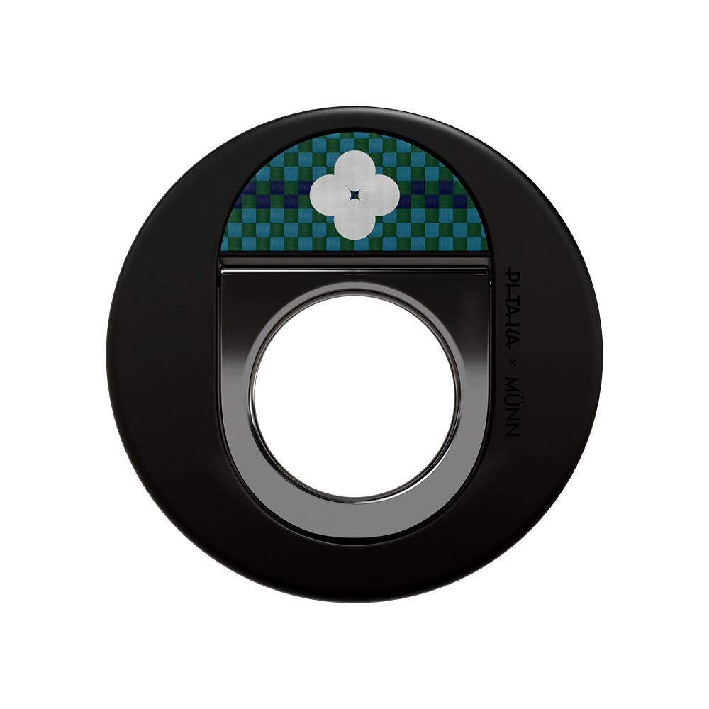 Pitaka Aramid Fiber Flora in Grid Serisi MagEZ Grip 3 Magnetik Ring Stand Telefon Tutucu - 3